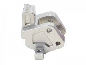 ALUMINUM 7075 REAR BRACE WING MOUNT ARA320757 FOR ARRMA 1/8 KRATON 6S V6 ARA8608V6 NOTORIOUS 6S V6 ARA8611V6 - SILVER - RS-ARA320757A/SI