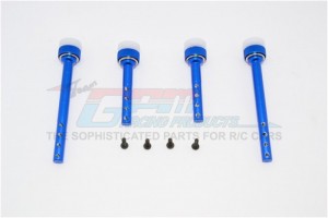GPM SW201FR ALUMINIUM FRONT+REAR MAGNET BODY POST GMADE R1 ROCK BUGGY - SW201FR-B