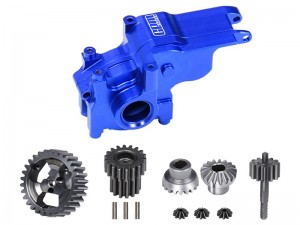 GPM LMB131200 7075 ALLOY TRANSMISSION CASE 40Cr STEEL TRANSMISSION GEAR SET LOS-1769 FOR LOSI 1/24 Micro-B Buggy LOS00007 - LMB131200-B