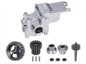 GPM LMB131200 7075 ALLOY TRANSMISSION CASE 40Cr STEEL TRANSMISSION GEAR SET LOS-1769 FOR LOSI 1/24 Micro-B Buggy LOS00007 - LMB131200-S