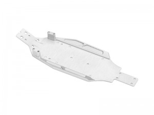 GPM LMB016 7075 ALLOY CHASSIS PLATE LOS-1766 FOR LOSI 1/24 Micro-B 2WD Buggy LOS00007 - SILVER - LMB016-S
