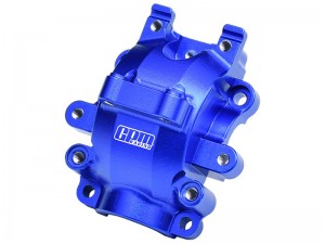 GPM GT012 7075 ALLOY FRONT DIFFERENTIAL HOUSING  8381 	FOR TRAXXAS 1/10 FORD GT 4-TEC 2.0 /  4-TEC 3.0 DRIFT CAR - BLUE - GT012-B