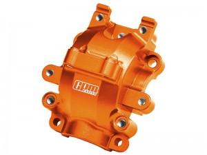 GPM GT012 7075 ALLOY FRONT DIFFERENTIAL HOUSING  8381 	FOR TRAXXAS 1/10 FORD GT 4-TEC 2.0 /  4-TEC 3.0 DRIFT CAR - GT012-OR