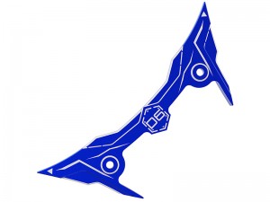 3RACING SAK-D6804 Aluminum Front Bumper FOR 1/10 SAKURA D6 S SPORT DRIFT CAR - BLUE - SAK-D6804/BU