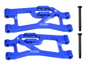 GPM TXMM056 7075 ALLOY REAR LOWER SUSPENSION ARMS 10730 10740 FOR 1/10 RC TRAXXAS MINI MAXX MONSTER 107154-1 - TXMM056-B