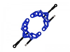 3RACING SAK-D6803 ALUMINUM REAR LOWER ARM FOR 1/10 SAKURA D6 S AUPER SPORT RC DRIFT CAR - SAK-D6803/BU