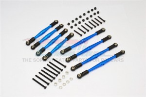 ALUMINIUM 4MM ANTI-THREAD UPPER LOWER LINK PARTS GMADE KOMODO - KOM049-B-BEBK