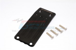 GPM TXM331F ALUMINIUM FRONT SKID PLATE TRAXXAS XMAXX - Black - TXM331F-BK