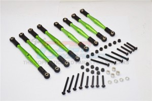 ALUMINIUM 4MM ANTI-THREAD UPPER LOWER LINK PARTS GMADE KOMODO - KOM049-G-BEBK