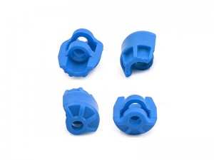 PLASTIC SHOCK CAP PROTECTOR ARAC8965 FOR 1/7 BIG ROCK FELONY FIRETEAM INFRACTION LIMITLESS 1/8 KRATON TYPHON 6S BLX - BLUE - RS-ARAC8965/BU