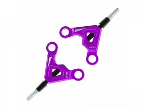 3RACING SAK-D6823 ALUMINUM REAR UPPER ARM FOR 1/10 RC AUPER D6 S SPORT DRIFT CAR - SAK-D6823/PU