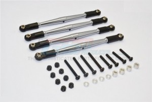 ALUMINIUM 4MM ANTI-THREAD LOWER LINK PARTS  GMADE KOMODO - KOM049B-GS-BEBK