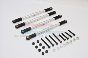 ALUMINIUM 4MM ANTI-THREAD LOWER LINK PARTS  GMADE KOMODO - KOM049B-S-BEBK