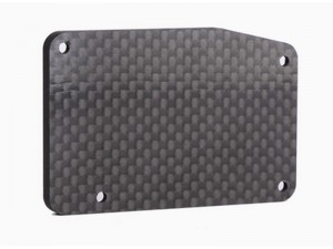 CARBON FIBER ELECTRONIC RADIO BOX COVER ARA320599 FOR ARRMA 1/7 INFRACTION LIMITLESS FELONY 6S - RS-ARA320599/BK