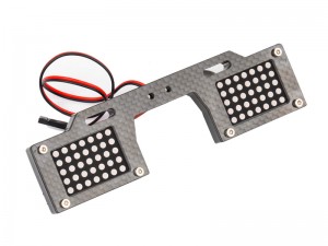 CARBON FIBER REAR LED SPOTLIGHT SET ARA320492 FOR ARRMA 1/5 KRATON OUTCAST 6S BLX - RS-ARA320492/LED