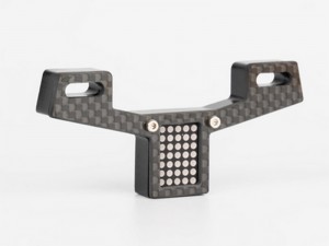 CARBON FIBER REAR WING LED SPOTLIGHT AR320379 FOR ARRMA 1/8 TALION TYPHON BUGGY KRATON 6S BLX - TYPE B - RS-AR320379B/LED