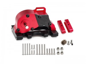ALUMINUM TRANSMISSION LCG GEAR BOX FOR 1/10 AXIAL SCX-10 CAPRA TRAXXAS TRX-4 RC CRAWLER - RS-AXI2326/RE