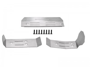 STAINLESS STEEL CHASSIS PROTECTOR PLATE 10722 10737 FOR RC TRAXXAS MINI MAXX MONSTER 107154-1 - TZP-MINIMAXX