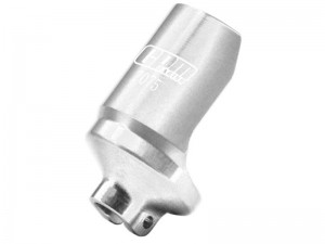 GPM MX112/BP 7075 ALLOY SHOCK TRAVEL LIMITER SPACER FOR LOSI 1/4 PROMOTO-MX / PROMOTO-SM MOTORCYCLE - SILVER - MX112/BP-S