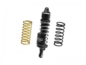 GPM MX112 7075 ALLOY REAR SHOCK ABSORBERS LOS263007 FOR RC LOSI 1/4 PROMOTO MX / SM MOTORCYCLE - BLACK - MX112-BK