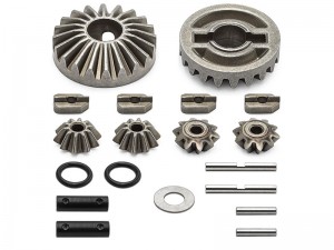 METAL FRONT / REAR DIFF GEAR SET OUTPUT SHAFT 8982 FOR 1/10 TRAXXAS MAXX WIDEMAXX / MAXX SLASH MONSTER - TRX-8982/BK