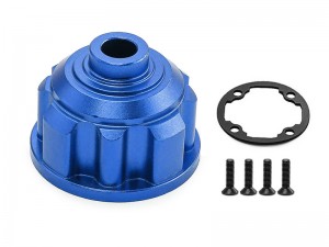 ALUMINUM DIFFERENTIAL CASE W/ GASKET 8981 FOR 1/10 TRAXXAS MAXX WIDEMAXX / MAXX SLASH MONSTER - BLUE - TRX-8981/BU