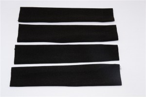 FABRIC SHOCK COVERS - PROTECTING  SHOCK SHAFT AND SEAL FROM ROAD  DEBRIS BAJA 5B SS - BJSCO-BK