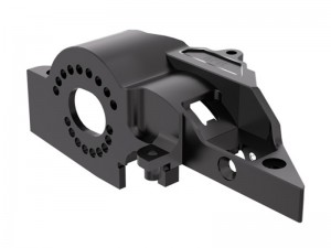 GPM TXMM018B 7075 ALLOY INTEGRATED MOTOR BASE ORIGINAL 10777 FOR TRAXXAS MINI MAXX MONSTER TRUCK 107154-1 - BLACK - TXMM018B-BK