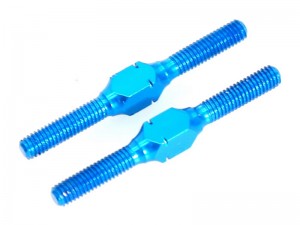 ALUMINUM M3 X 32mm TURNBUCKLE SHAFT 54249 FOR UNVERSIAL TAMIYA 1/10 TT-02 FF-04 M-08 XV-02 TA-08 CAR - RS-TA54249