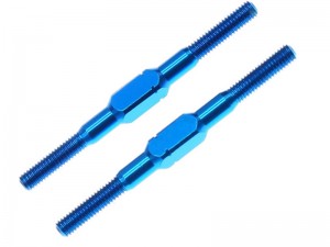 ALUMINUM M3 X 42mm TURNBUCKLE SHAFT 54250 FOR UNVERSIAL TAMIYA 1/10 TRF-421 TA-08 PRO TRF-420X RC CAR - RS-TA54250