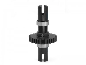 ALUMINUM CENTER SPOOL GEAR SET - 34T ARA310944 FOR ARRMA 1/7 FELONY INFRACTION  LIMITLESS  F1 6S - BLACK - RS-ARA31094434T/BK