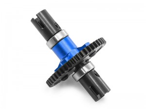 ALUMINUM CENTER SPOOL GEAR SET - 46T ARA310959 FOR ARRMA 1/7 MOJAVE 1/8 KRATON OUTCAST TALION TYPHON 6S BLX - BLUE - RS-ARA31095946T/BU