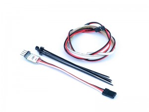 REAR DIFFUSER LED SIMULATION PENETRATION LIGHT - RED ARA320518 FOR 1/7 ARRMA LIMITELESS F1 V2 6S RC TRUCK - RS-ARA320518/LEDV3