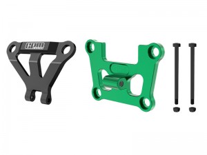 GPM TXMM08331 7075 FRONT BULKHEAD MOUNT STRENGTHEN & FRONT BUMPER SUPPORT MOUNT FOR TRAXXAS MINI MAXX MONSTER - GREEN - TXMM08331-G