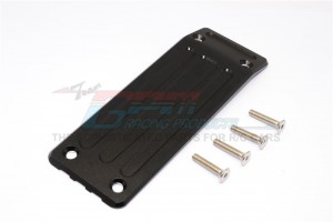 GPM TXM331R ALUMINIUM REAR SKID PLATE TRAXXAS XMAXX - TXM331R-BK