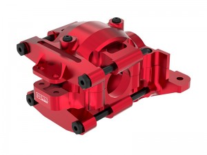 GPM TXMM013 7075 ALLOY REAR UPPER AND LOWER BULKHEAD 10729 FOR TRAXXAS MINI MAXX / MINI XRT / MINI SLASH - RED - TXMM013-R