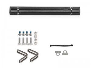 CRAWLER ACCESSORIES METAL CAR ROOF TOP CAMPING TENT FOR 1/18 TRAXXAS TRX-4M RC CRAWLER - BLACK - RS-TRX4-M01/BK