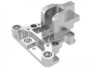 GPM MKV6015 7075 ALLOY CENTER BRACE FRONT MOUNT ARA320757 FOR ARRMA 1/8 KRATON 6S V6  EXB / NOTORIOUS 6S V6 - SILVER - MKV6015-S