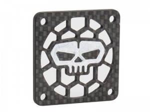 MOTOR HEATSINK CARBON FIBER PROTECTION PLATE 40 X 40 X 2mm - RS-4040C/BK