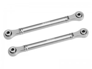 GPM TJ054 7075 ALLOY FRONT CAMBER LINKS 90mm 9029 FOR TRAXXAS 1/8 JATO 4X4 VXL BUGGY 90386-4 90154-4 - SILVER - TJ054-S