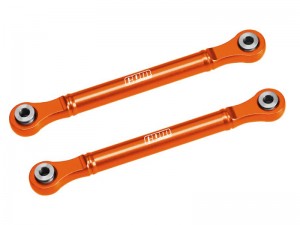 GPM TJ057 7075 ALLOY REAR CAMBER LINKS - 81mm 9029 FOR TRAXXAS 1/8 JATO 4X4 VXL BUGGY 90386-4 90154-4 - ORANGE - TJ057-OR