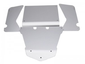 ALUMINUM 6061 BODY PANEL SET AXI-2194 FOR AXIAL RACING 1/8 GILAMON AXP8 RC CRAWLER AXI-1207 - SILVER - RS-AXI2194/SI