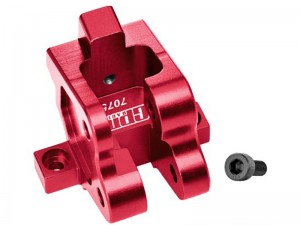 GPM MKV6015R ALLOY 7075 REAR CENTER BRACE MOUNT ARA320757 FOR ARRMA 1/8 KRATON 6S EXB 6S V6 / NOTORIOUS 6S V6 - RED - MKV6015R-R