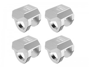 GPM MGG029FR 7075 FRONT & REAR SHOCK CAP PROTECTOR FOR ARRMA 1/18 GRANITE GROM / 1/16 MOJAVE GROM / 1/14 TYPHON GROM - MGG029FR-S