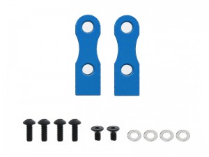 ALUMINUM SERVO MOUNT FOR 1/10 TAMIYA TT-01 TT-02 RC ON-ROAD TOURING CAR - TT02-28/BU