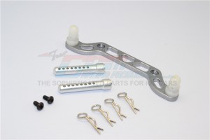 GPM CK032F ALUMINIUM FRONT BODY MOUNT WITH DELRIN POSTS 1/10 RC HPI CRAWLER KING - CK032F-GS