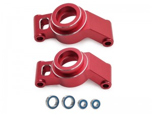 ALUMINUM STUB AXLE CARRIERS 10751 FOR 1/16 TRAXXAS MINI MAXX / MINI XRT MONSTER RC TRUCK - RS-TRX10751/RE