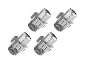 GPM TJ010-5MM 7075 ALLOY 17mm +5mm WIDE WHEEL HUBS 9086 FOR TRAXXAS 1/8 JATO 4X4 VXL 90386-4 90154-4 - TJ010-5MM-S
