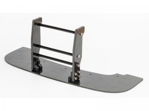 CARBON FIBER FRONT SPLITTER BUMPER SET TYPE-E ARA320520 FOR ARRMA 1/7 INFRACTION FELONY 6S BLX TRUCK - RS-ARA320520E