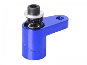 ALUMINUM SPRING SERVO SAVER SET - 20T ARA340203V2 FOR ARRMA 1/14 TYPHON 1/16 MOJAVE 1/18 GRANITE GROM - BLUE - RS-ARA340203V2/BU